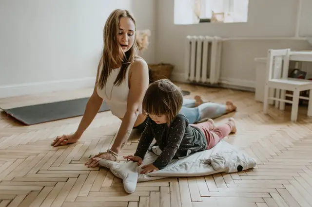 Streaming yoga videos for kids is a go-to no prep, no mess activity our preschoolers love.