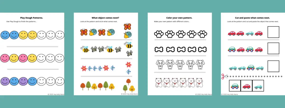 patterns workbook for learning at home