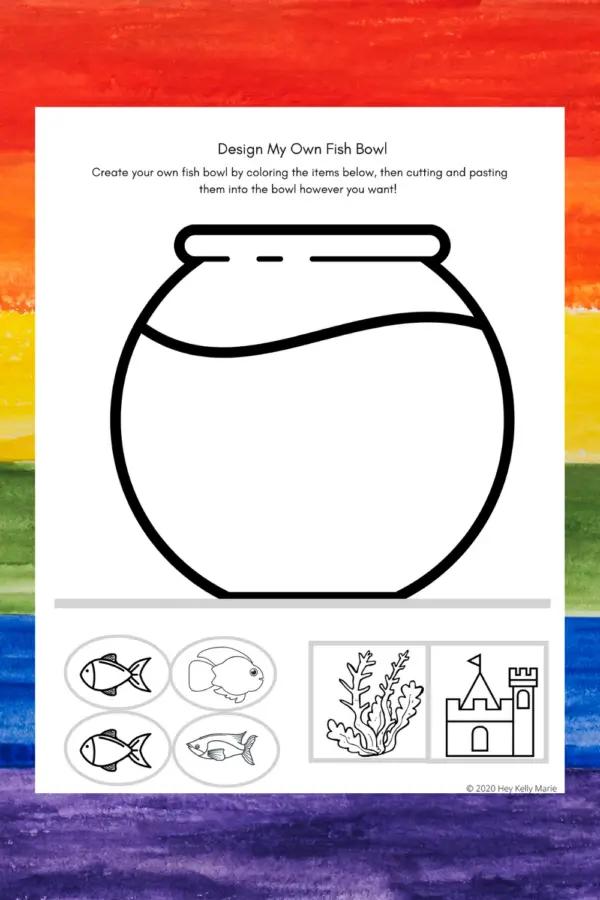 Design My Own Fish Bowl Activity