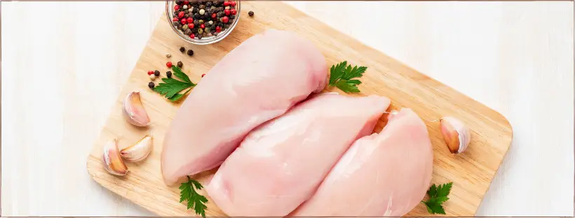 photo of chicken breasts to introduce chicken breast recipes