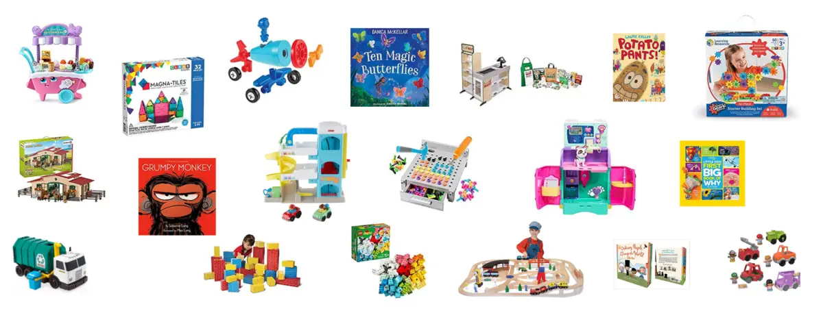 preview of the best toys for preschoolers