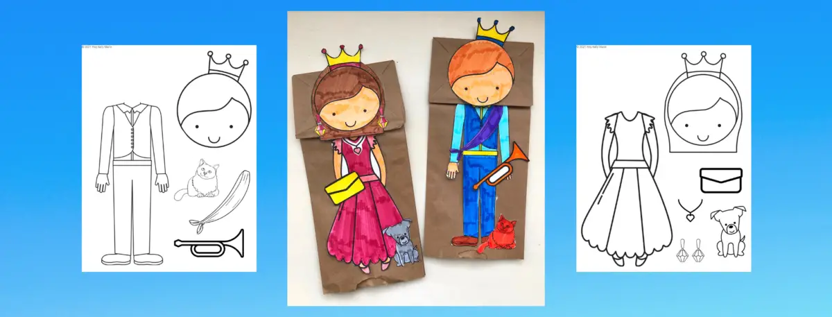 prince and princess puppet preview picture