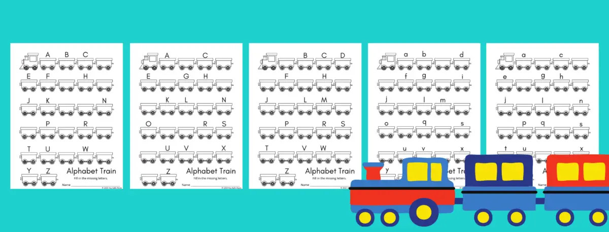 preview for missing letters worksheets for preschool kids
